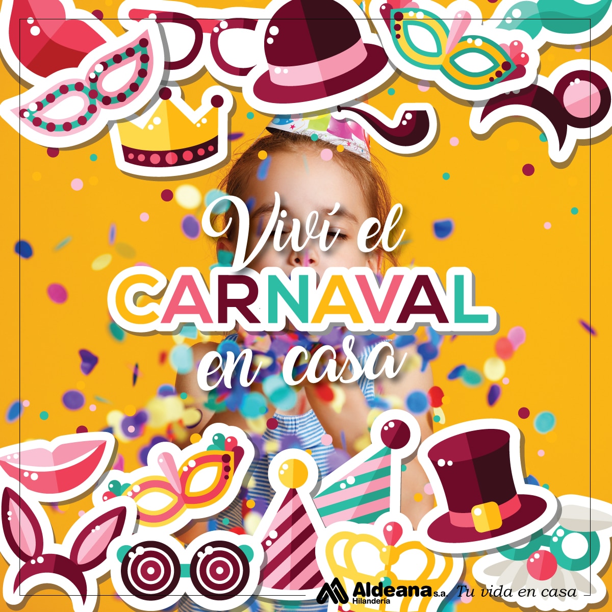 Viví el Carnaval en casa