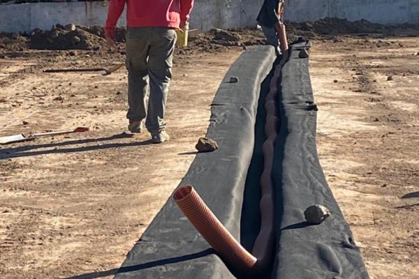 Protección Cañería - Geotextiles ALDEANA