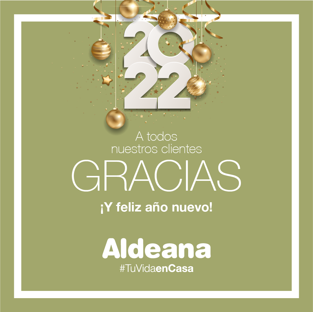 ¡FELIZ AÑO NUEVO! ALDEANA