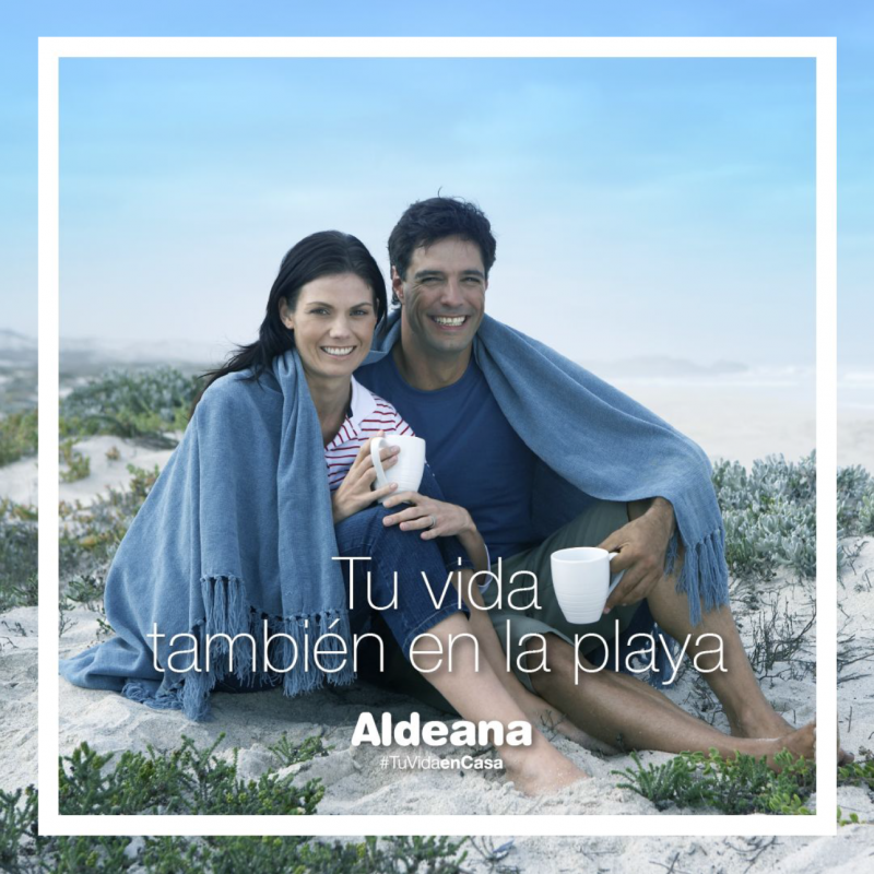 Tu vida en casa, también en la playa - ALDEANA